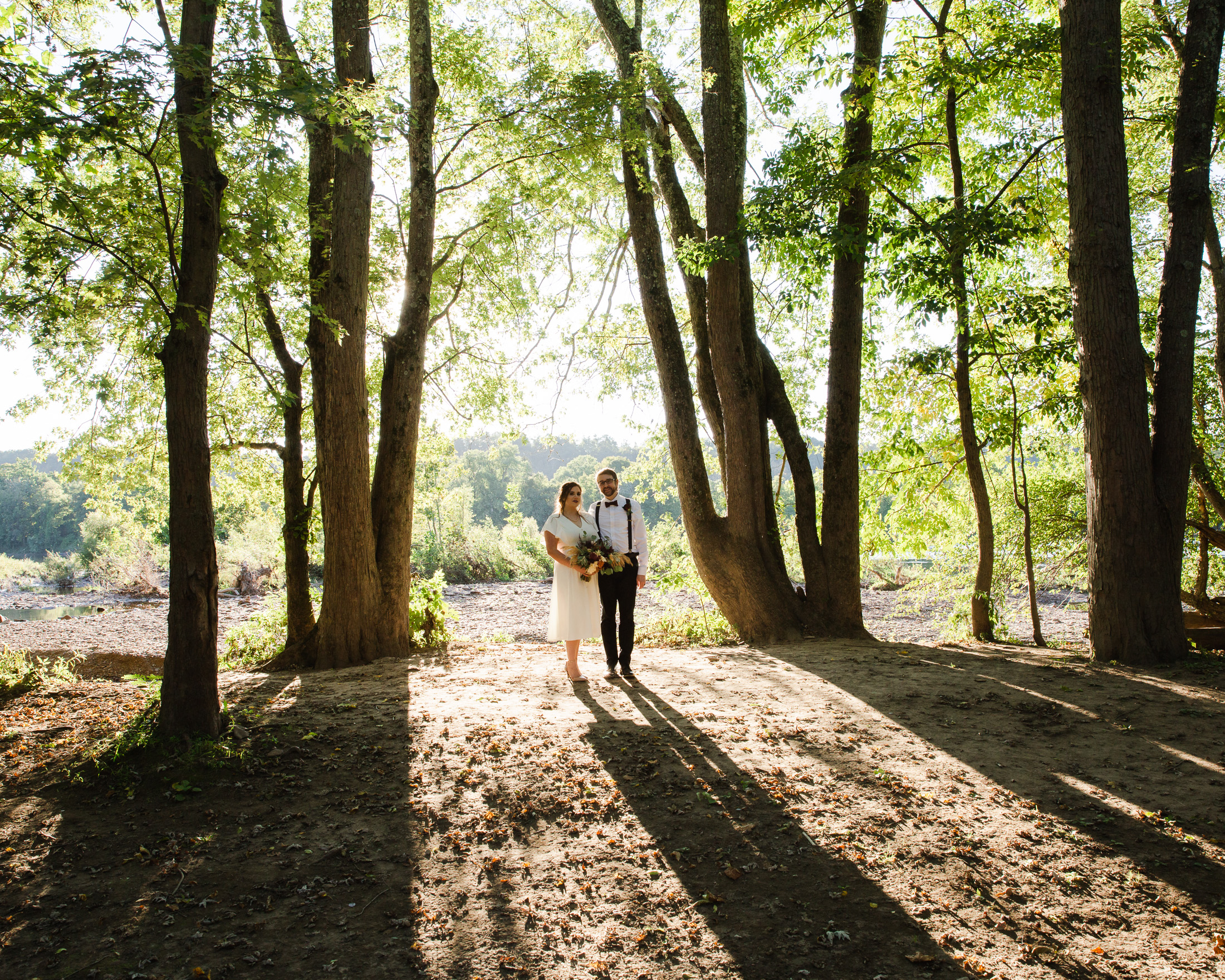 Moody Fall Micro Wedding at 15 Landsdowne Frenchtown NJ photography by Laura Billingham