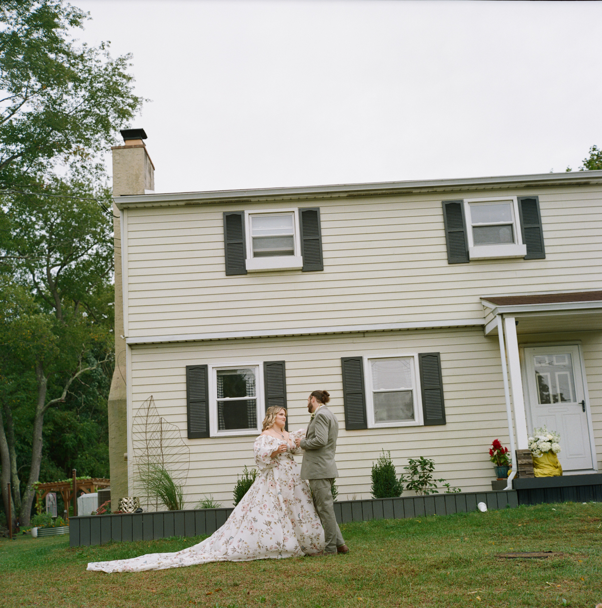 At Home Wedding Photography, NJ | Kate & Tim