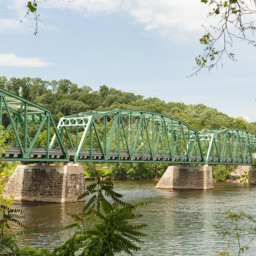 Milford Upper Black Eddy Bridge, Bucks County, PA